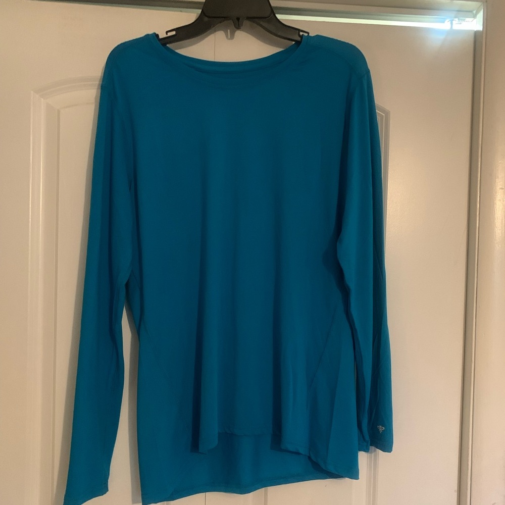 Med Couture long sleeve under scrub tee.
